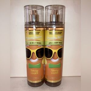 Bath & Body Works 2x Merry Cookie Fragrance Mist 8oz Discontinued New